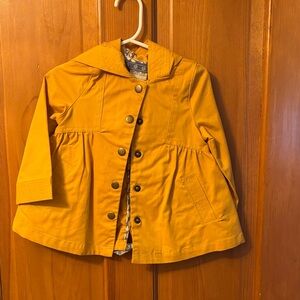 Rachel Zoe Mustard Kids Raincoat
